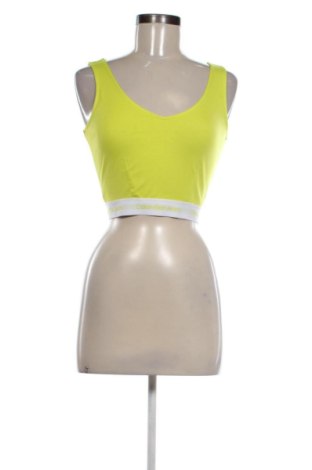 Дамски спортен топ Calvin Klein Jeans, Размер XS, Цвят Жълт, Цена 29,00 €, #137482185