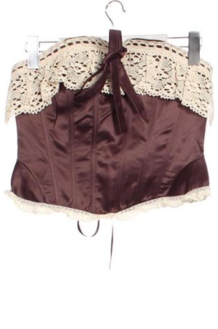 Top de femei Unbranded, Mărime S, Culoare Maro, Preț 62,99 Lei, #137451031