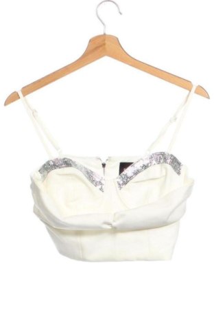 Top de femei Bershka, Mărime M, Culoare Ecru, Preț 70,49 Lei, #137460538