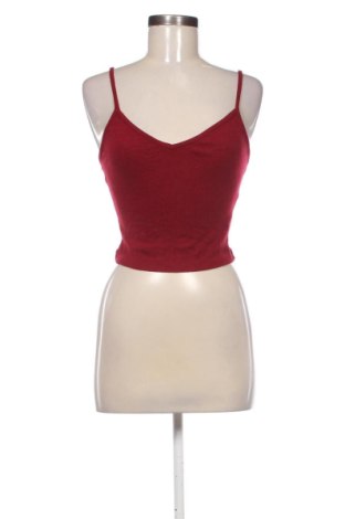Top de femei Bershka, Mărime S, Culoare Roșu, Preț 68,24 Lei, #137466262