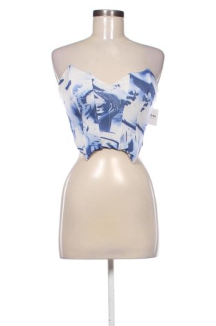 Damski top Bershka, Rozmiar XS, Kolor Kolorowy, Cena 21,17 zł, #137468589