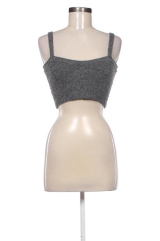 Дамски топ Zara, Размер M, Цвят Сив, Цена 13,00 €, #137474669