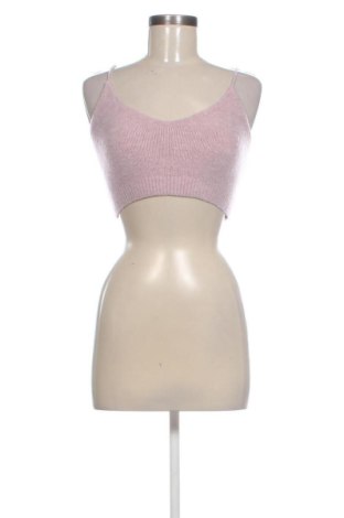 Top de femei Zara, Mărime S, Culoare Mov deschis, Preț 73,49 Lei, #137477990