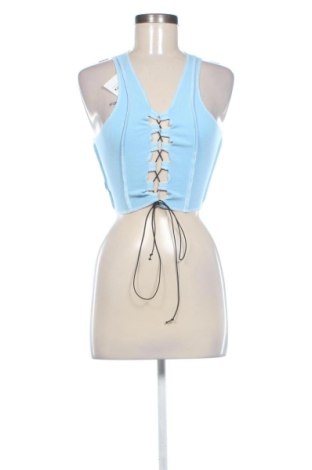 Top de femei Zaful, Mărime XS, Culoare Albastru, Preț 68,24 Lei, #137484022