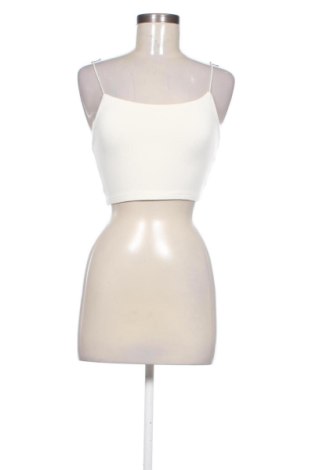 Top de femei Bershka, Mărime S, Culoare Ecru, Preț 62,99 Lei, #137487469