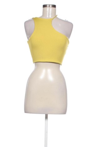 Top de femei Bershka, Mărime S, Culoare Galben, Preț 62,99 Lei, #137487483