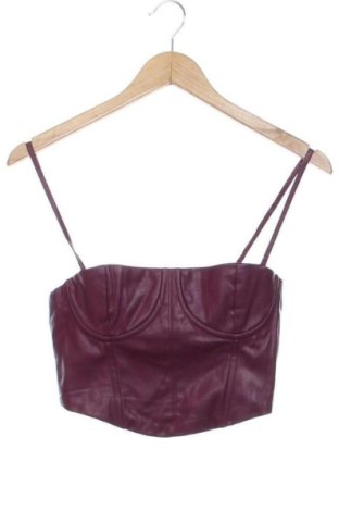 Дамски топ Bershka, Размер S, Цвят Лилав, Цена 13,00 €, #137494014