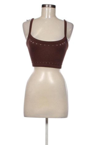 Damski top Zara, Rozmiar S, Kolor Brązowy, Cena 55,04 zł, #137495557