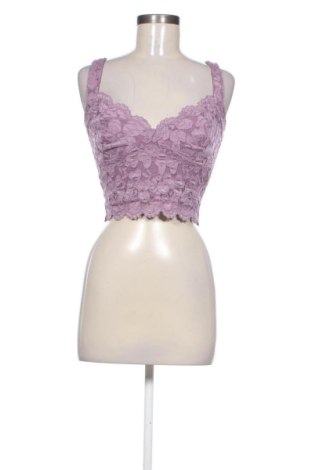 Top de femei Amisu, Mărime L, Culoare Mov, Preț 73,49 Lei, #137499046
