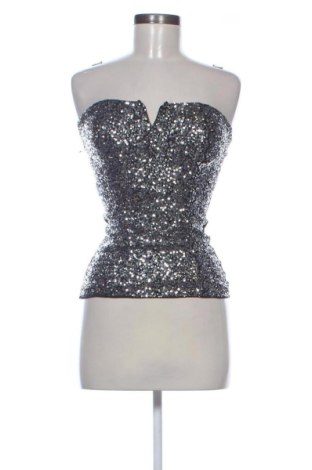 Top de femei Tally Weijl, Mărime XS, Culoare Argintiu, Preț 47,38 Lei, #137500394