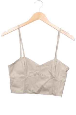 Top de femei Zara, Mărime M, Culoare Bej, Preț 67,00 Lei, #137447243