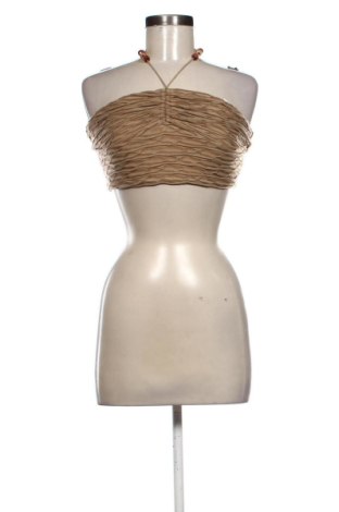 Γυναικείο τοπ Unbranded, Μέγεθος XS, Χρώμα  Μπέζ, Τιμή 15,81 €, #137465414