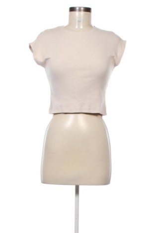 Damski top Stradivarius, Rozmiar L, Kolor Beżowy, Cena 42,63 zł, #137477695