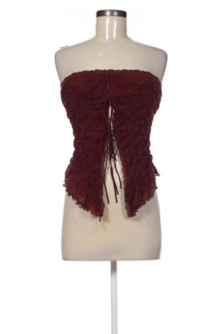 Top de femei Bershka, Mărime M, Culoare Roșu, Preț 57,74 Lei, #137493103