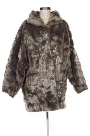 Palton din piele pentru damă Unbranded, Mărime M, Culoare Maro, Preț 871,35 Lei, #137499379