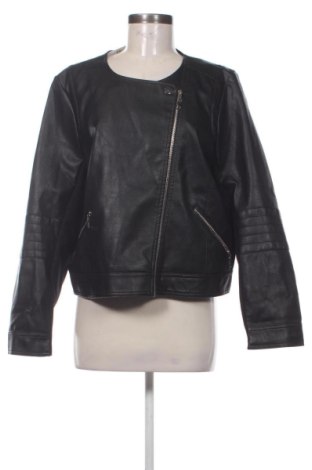 Geacă de piele pentru femei Ms Mode, Mărime XXL, Culoare Negru, Preț 161,99 Lei, #137497038