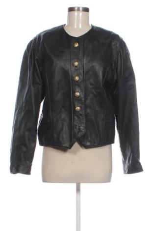 Geacă de piele pentru femei Unbranded, Mărime M, Culoare Negru, Preț 272,00 Lei, #137460904