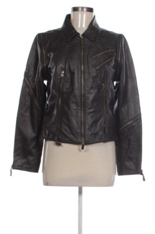 Geacă de piele pentru femei Marc Cain, Mărime M, Culoare Negru, Preț 1.548,48 Lei, #137493172