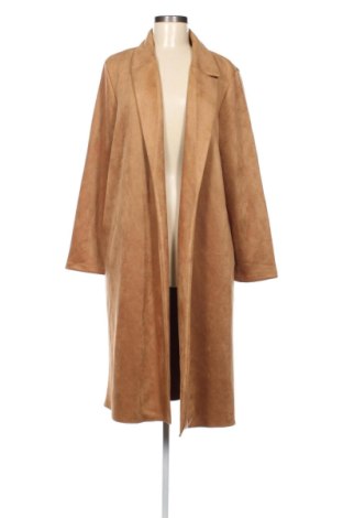 Palton de femei Zara, Mărime L, Culoare Bej, Preț 186,92 Lei, #137475226