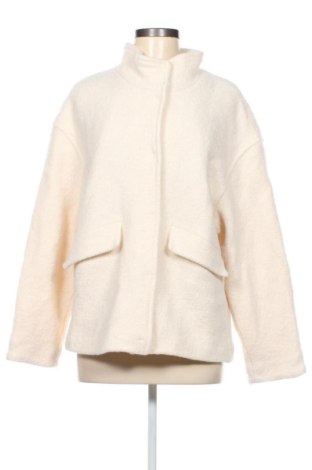 Дамско палто Mango, Размер M, Цвят Екрю, Цена 67,00 €, #137453612