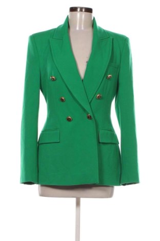 Дамско сако Zara, Размер M, Цвят Зелен, Цена 27,00 €, #137481152
