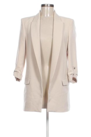 Дамско сако Zara, Размер S, Цвят Екрю, Цена 28,00 €, #137488370