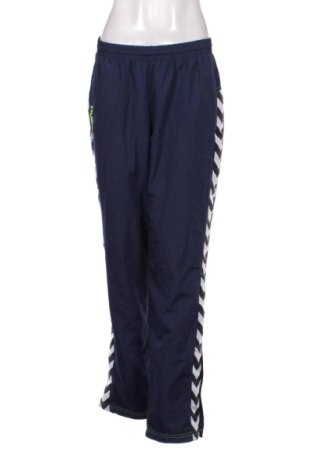 Дамско спортно долнище Hummel, Размер L, Цвят Син, Цена 12,00 €, #137463458