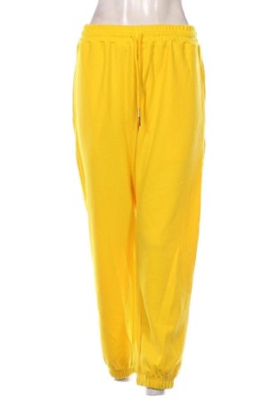 Дамско спортно долнище SHEIN, Размер L, Цвят Жълт, Цена 8,00 €, #137472737