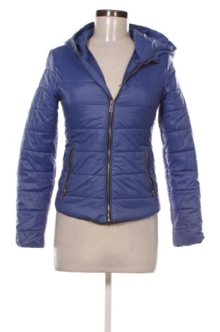 Geacă de femei Bershka, Mărime XS, Culoare Albastru, Preț 146,97 Lei, #137487993