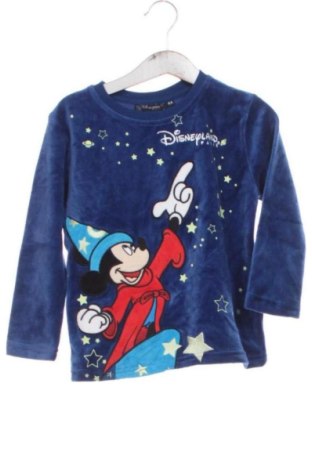 Детска блуза Disneyland, Размер 3-4y/ 104-110 см, Цвят Син, Цена 9,00 €, #137458889
