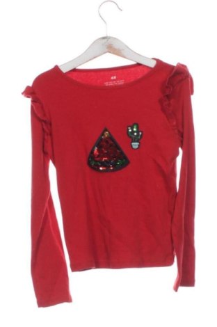 Dětská halenka  H&M, Velikost 6-7y/ 122-128 cm, Barva Červená, Cena  170,00 Kč, #137462826