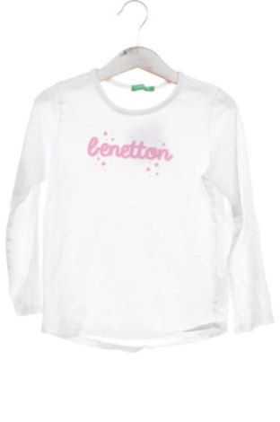 Dětská halenka  United Colors Of Benetton, Velikost 4-5y/ 110-116 cm, Barva Bílá, Cena  218,00 Kč, #137476802