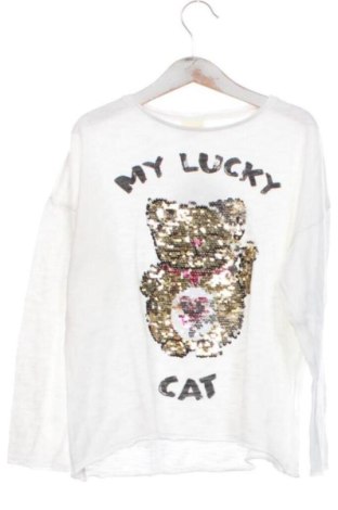 Детска блуза Zara, Размер 8-9y/ 134-140 см, Цвят Бял, Цена 8,78 €, #137460392