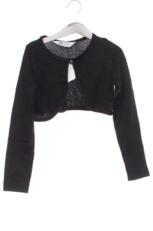 Detský kardigán H&M, Veľkosť 6-7y/ 122-128 cm, Farba Čierna, Cena  7,00 €, #137473271