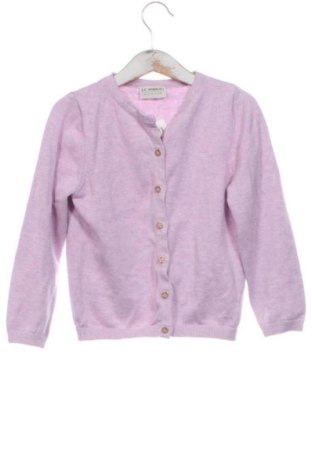 Kinder Strickjacke LC Waikiki, Größe 5-6y/ 116-122 cm, Farbe Lila, Preis 9,00 €, #137450211