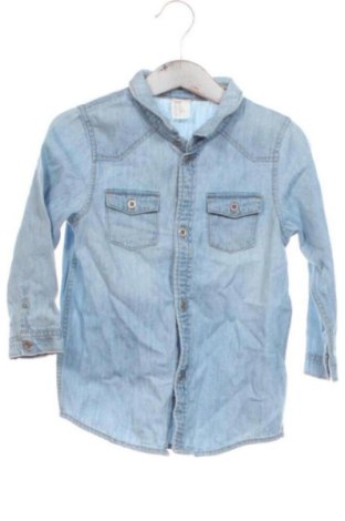 Detská košeľa  H&M, Veľkosť 18-24m/ 86-98 cm, Farba Modrá, Cena  5,00 €, #137453944