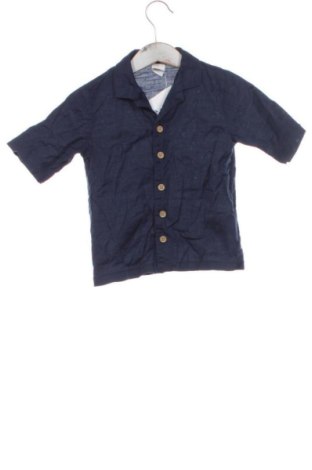 Cămașă pentru copii H&M, Mărime 18-24m/ 86-98 cm, Culoare Albastru, Preț 31,49 Lei, #137492143