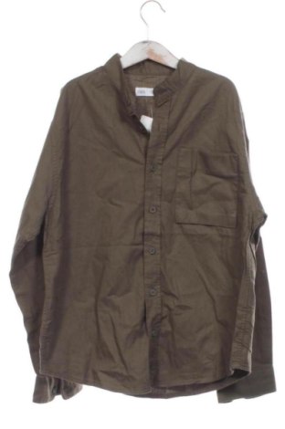 Kinderhemd Zara, Größe 8-9y/ 134-140 cm, Farbe Grün, Preis 9,00 €, #137436743