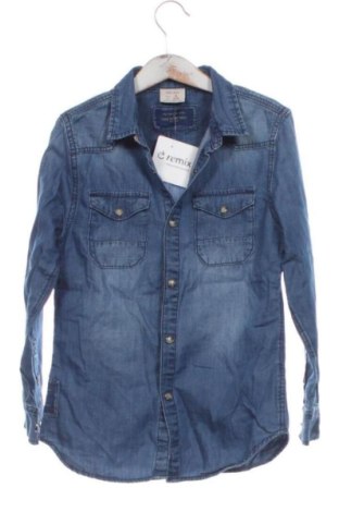 Kinderhemd Zara, Größe 6-7y/ 122-128 cm, Farbe Blau, Preis € 8,00, #137445979