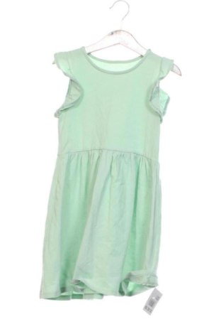 Детска рокля H&M, Размер 4-5y/ 110-116 см, Цвят Зелен, Цена 15,00 €, #137452156