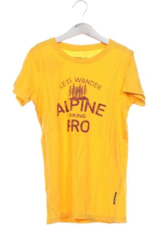 Kinder T-Shirt Alpine Pro, Größe 11-12y/ 152-158 cm, Farbe Gelb, Preis € 7,79, #137442001
