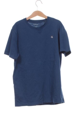 Tricou pentru copii Calvin Klein Jeans, Mărime 12-13y/ 158-164 cm, Culoare Albastru, Preț 83,99 Lei, #137494675