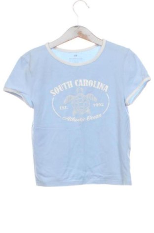 Kinder T-Shirt H&M, Größe 10-11y/ 146-152 cm, Farbe Blau, Preis € 8,00, #137444023