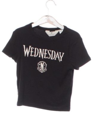 Детска тениска H&M, Размер 10-11y/ 146-152 см, Цвят Черен, Цена 7,00 €, #137456523