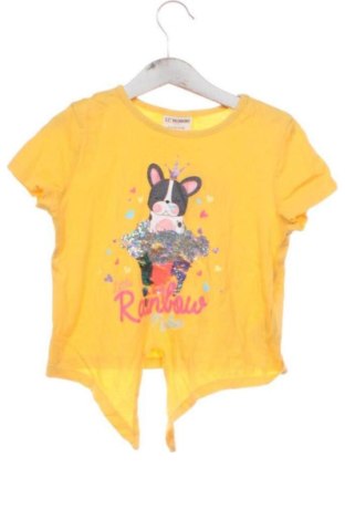 Tricou pentru copii LC Waikiki, Mărime 5-6y/ 116-122 cm, Culoare Galben, Preț 31,49 Lei, #137481486