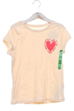 Tricou pentru copii Pepco, Mărime 7-8y/ 128-134 cm, Culoare Bej, Preț 30,00 Lei, #137490618