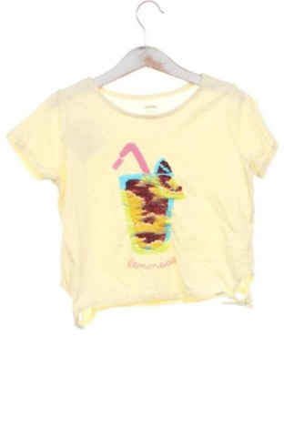 Kinder T-Shirt Sinsay, Größe 6-7y/ 122-128 cm, Farbe Gelb, Preis 5,00 €, #137462397