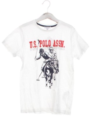 Παιδικό μπλουζάκι U.S. Polo Assn., Μέγεθος 9-10y/ 140-146 εκ., Χρώμα Λευκό, Τιμή 13,00 €, #137459136