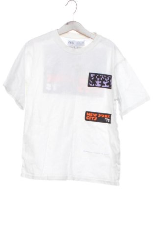 Tricou pentru copii Zara, Mărime 8-9y/ 134-140 cm, Culoare Alb, Preț 31,49 Lei, #137486211