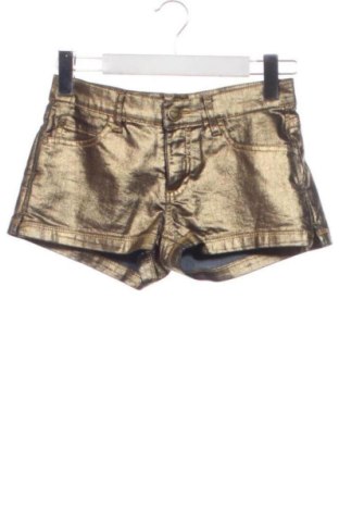 Pantaloni scurți pentru copii KappAhl, Mărime 11-12y/ 152-158 cm, Culoare Auriu, Preț 47,24 Lei, #137493273